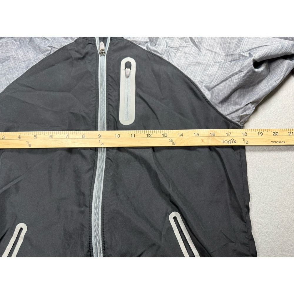 UNDER ARMOUR UA Qualifier Woven Jacket Women's SM Black Gray Fitted Wind Rain - Picture 4 of 10